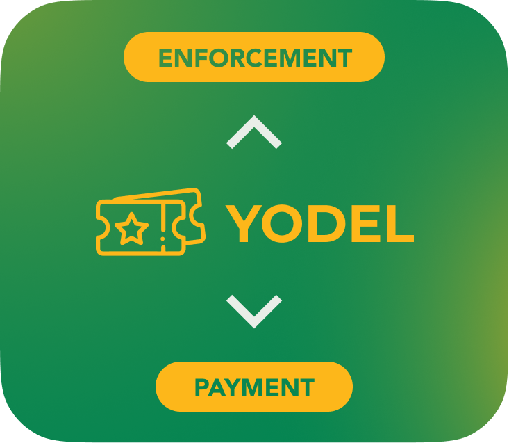 Yodel enforcement and payment.