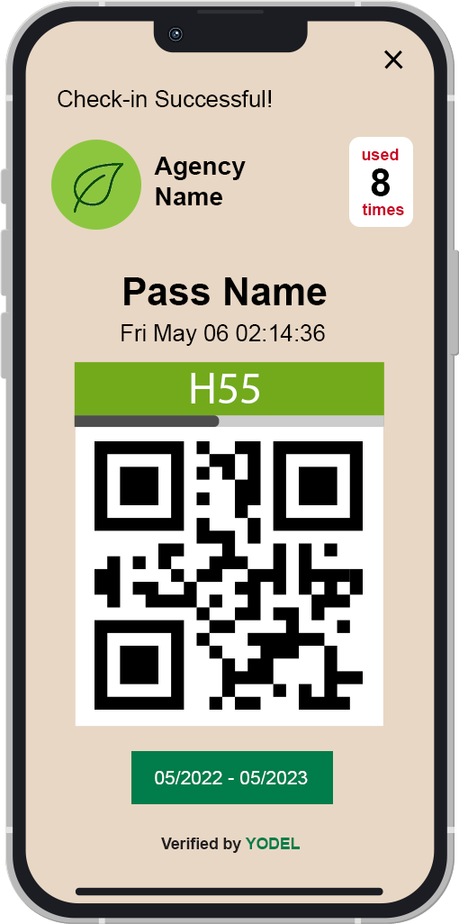Activated Yodel Pass Activated Yodel Pass