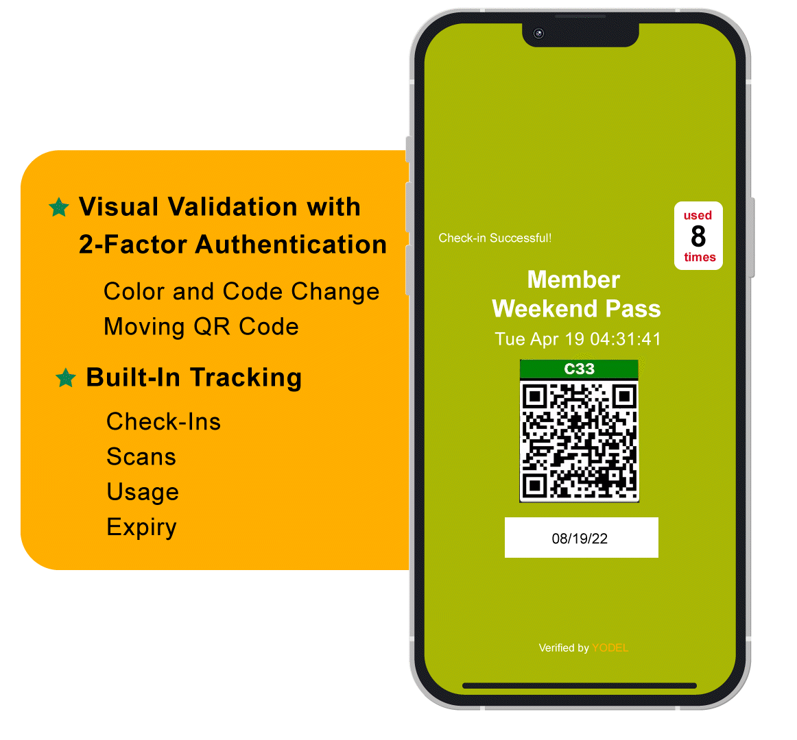 Contactless Fraud Proof Visual Validation