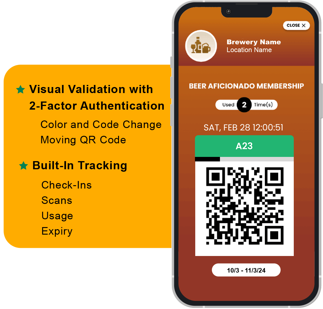 Visual validation with two-factor authentication. Built-in tracking. Visual validation with two-factor authentication. Built-in tracking.