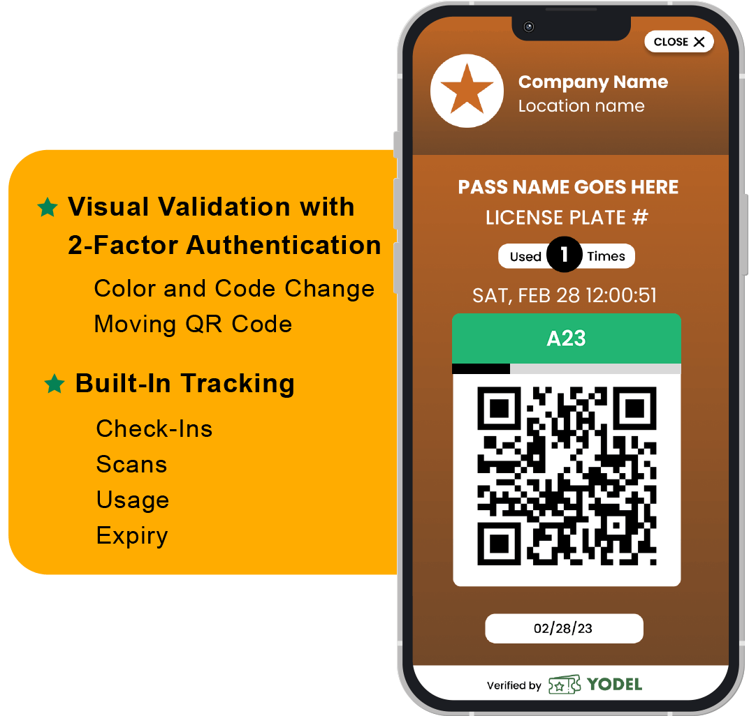 Visual validation with two-factor authentication. Built-in tracking. Visual validation with two-factor authentication. Built-in tracking.