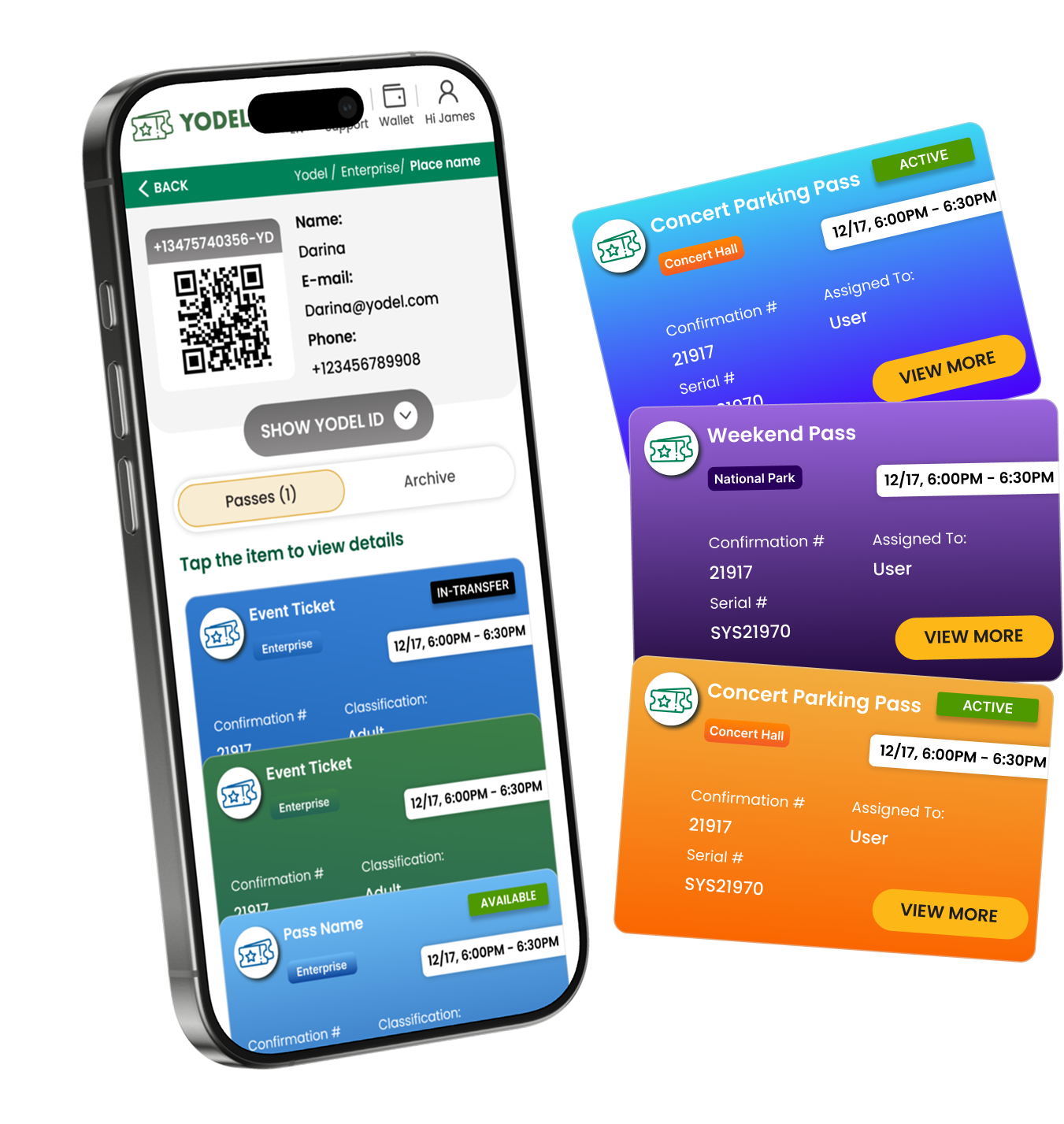 mochup with passes mochup with passes